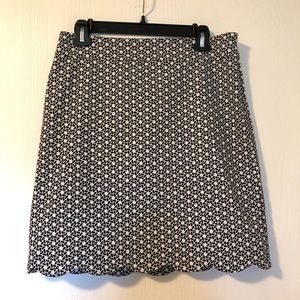 Talbots Scalloped Skirt